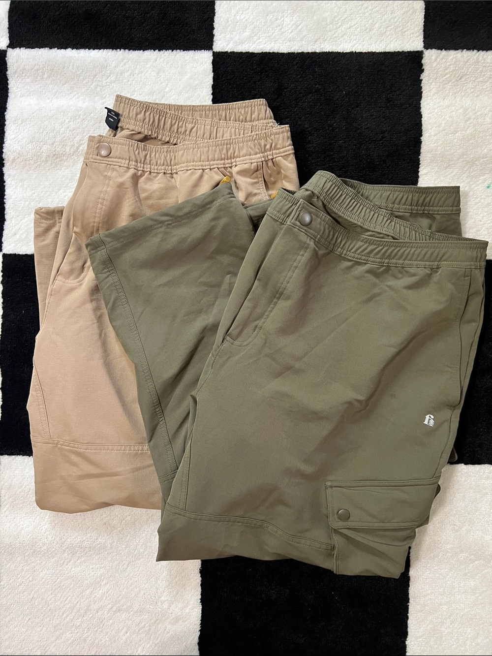 Bonobos Fielder Cargo Joggers in Olive set of 2